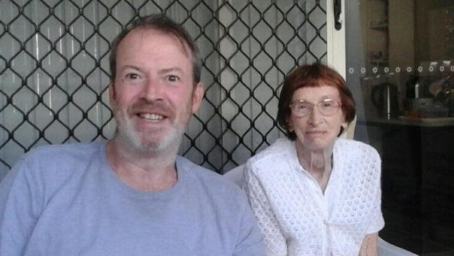 Adrian Meneveau with his mother Felicity Loveday. The pair haven’t been seen since they left for a three-day boat trip on December 11.