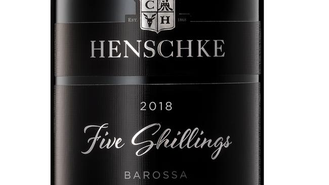 Henschke Five Shillings 2018, from the Barossa and Eden valleys. 