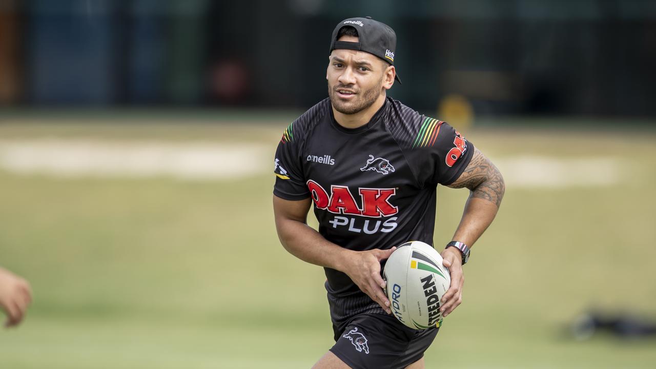 FOR SUNDAY TELE FIRST USE. thanks Caption: Penrith Panthers' new recruit Api Koroisau. Credit Penrith Panthers Supplied 28/11/19