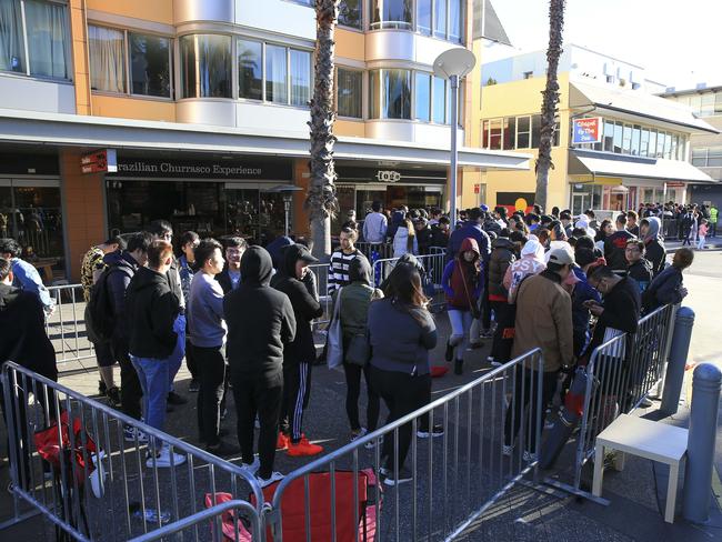 The Supreme x Louis Vuitton Pop-Up Store Had the Masses Lined up