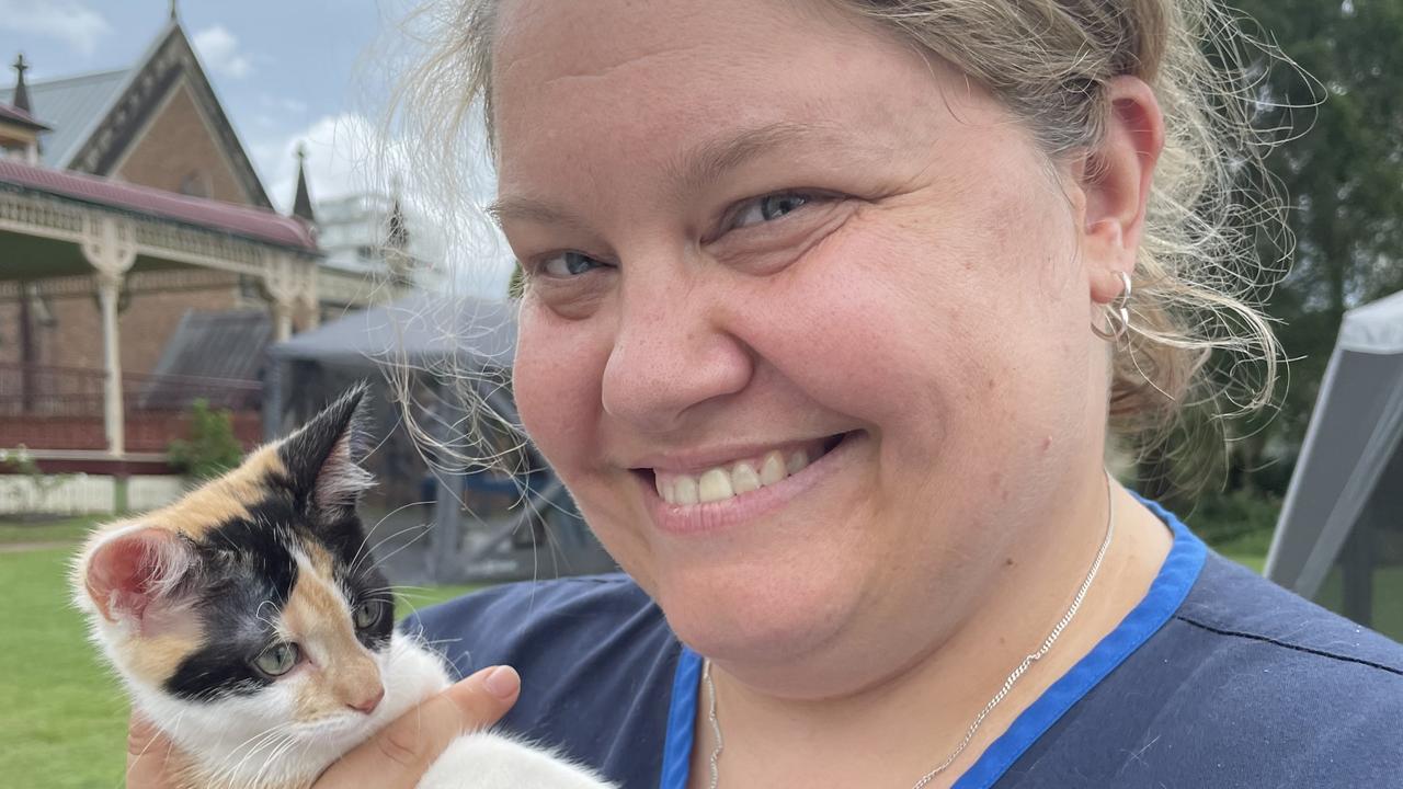 Nurse Lauren of Pets in the Park Ipswich. Picture: Supplied