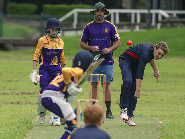 Dane Cutler in the  U/13s Surfers Paradise V Palm Beach / Currumbin. Picture: Glenn Campbell