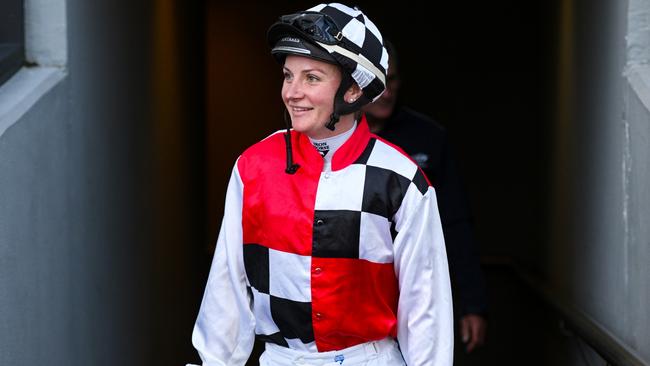 Jamie Kah has been working hard to rebuild connections with stables and secure rides for the spring carnival. Picture: Vince Caligiuri/Getty Images