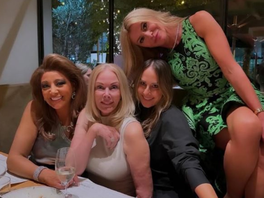 Jackie and her RHOM castmates, Gina, Janet and Gamble, still keep in touch. Picture: Instagram