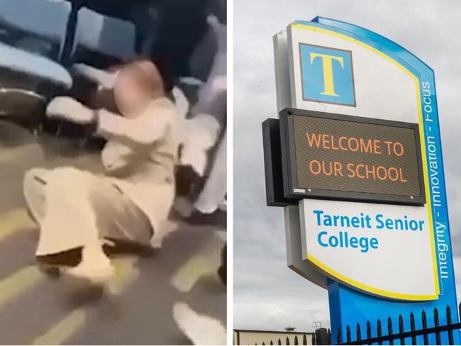 Five teen girls arrested after school brawl