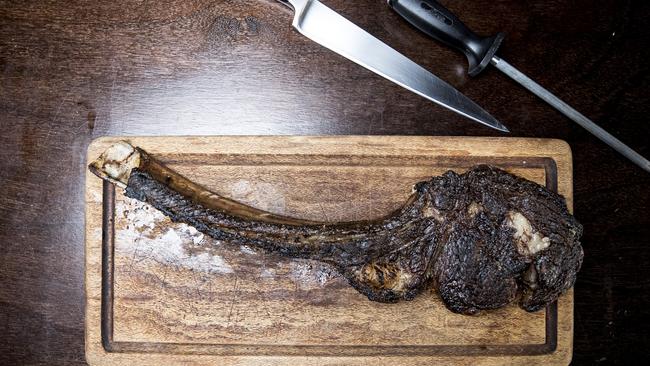 The restaurant’s specialty was their 1.7kg Tomahawk Steak.