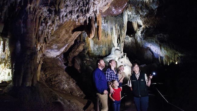 Get a guided tour of Buchan Caves. Picture: Supplied