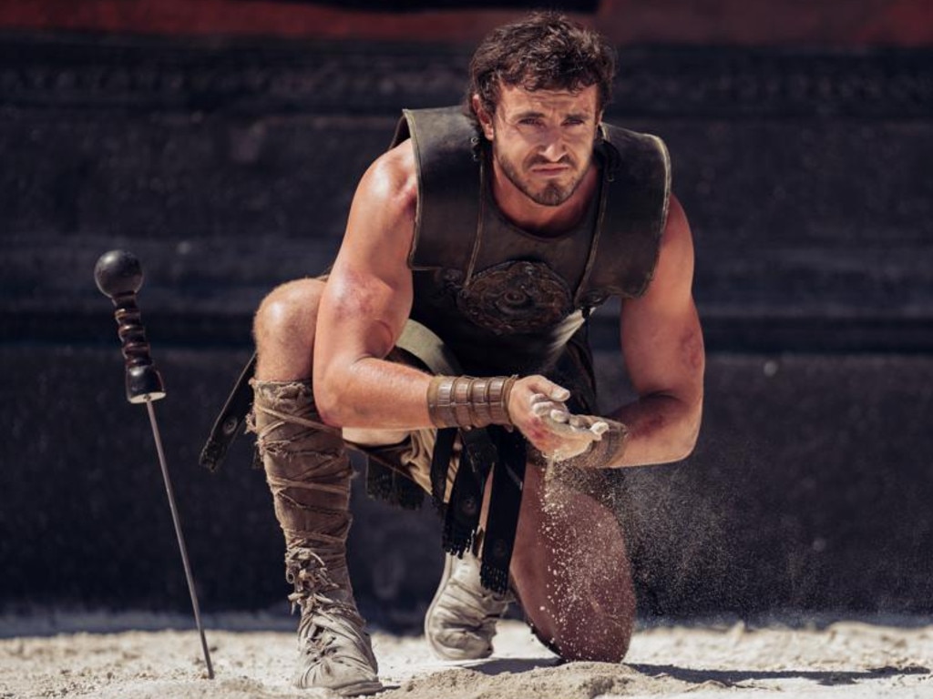 Paul Mescal plays Lucius in <i>Gladiator II</i>. Picture: Paramount Pictures.