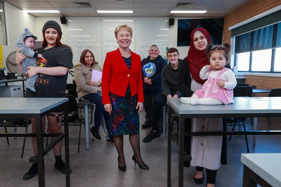 It is the school for Sydney kids who are in danger of falling through the cracks and young adults who already have.