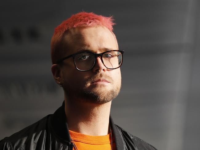 Canadian data analytics expert and whistle-blower, Christopher Wylie. Picture: AFP