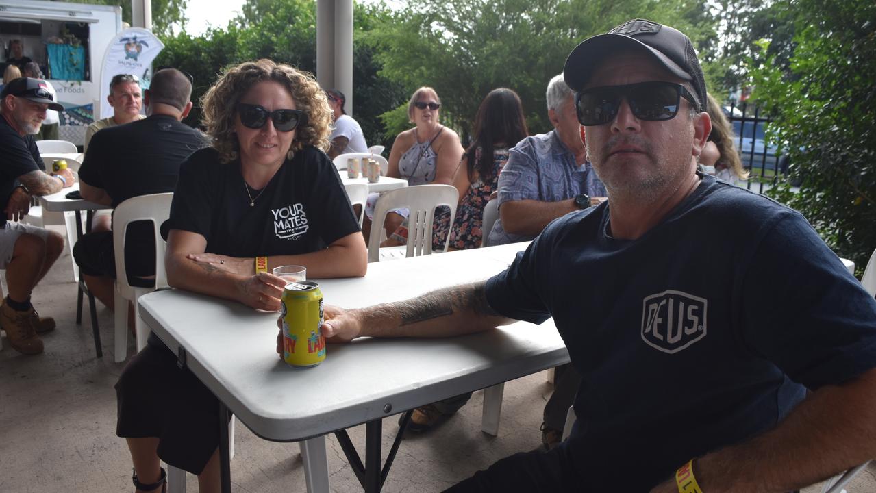 Matt and Prue Castellaro at Your Mates Beer Day Out in Warana on December 10, 2022. Picture: Sam Turner