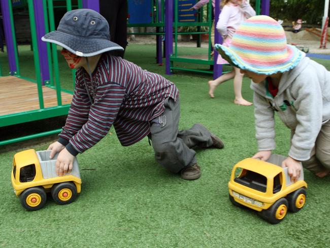 Generic images of children playing at C and K's Newmarket Childcare Centre.