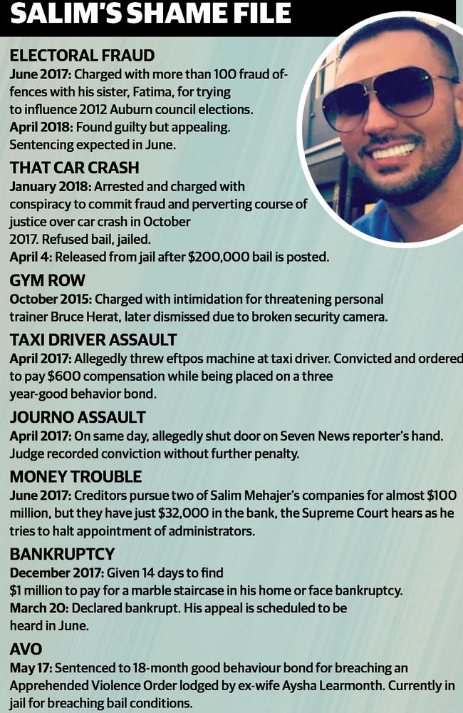 The life and crimes of Salim Mehajer