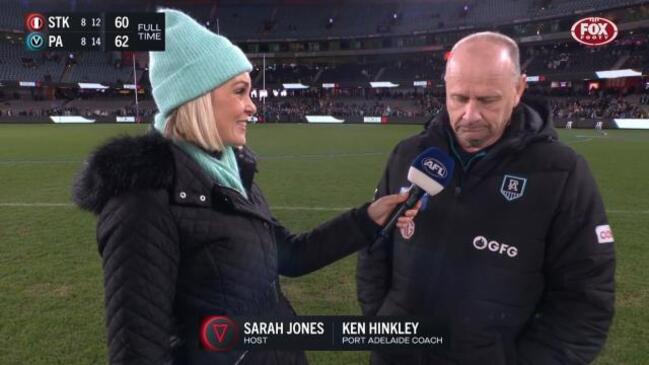 Emotional Hinkley relieved by close win