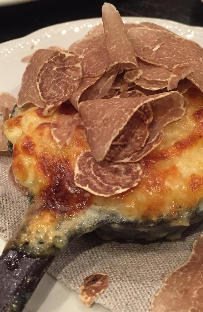 Potato Gratin and white Italian truffles anyone?