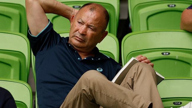 Wallabies coach Eddie Jones Jones did not wade into the row between RA and ARU but did say he was a strong supporter of Schoolboy rugby after he nearly made the 1977 squad.