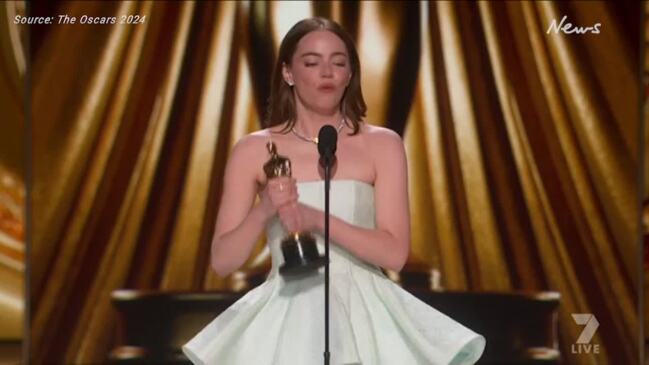 Emma Stone wins Best Actress at the 2024 Oscars