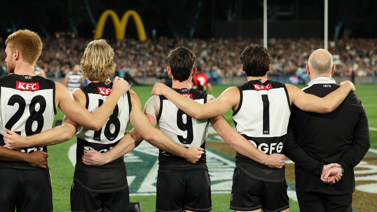 Ginnivan may have just galvanised Ken Hinkley and the Power a little more. (Photo by James Elsby/AFL Photos via Getty Images)