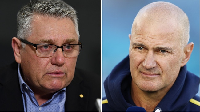 Brad Arthur and Ray Hadley