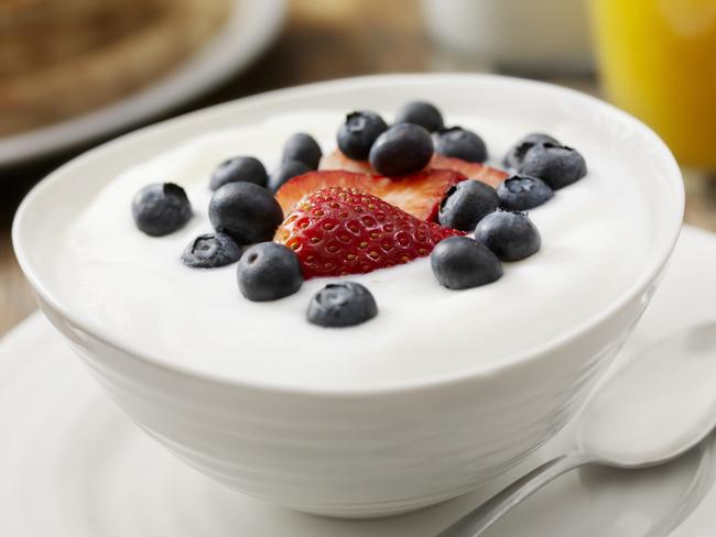 Plain yoghurt can reduce the risk of Type 2 diabetes. Picture: istock