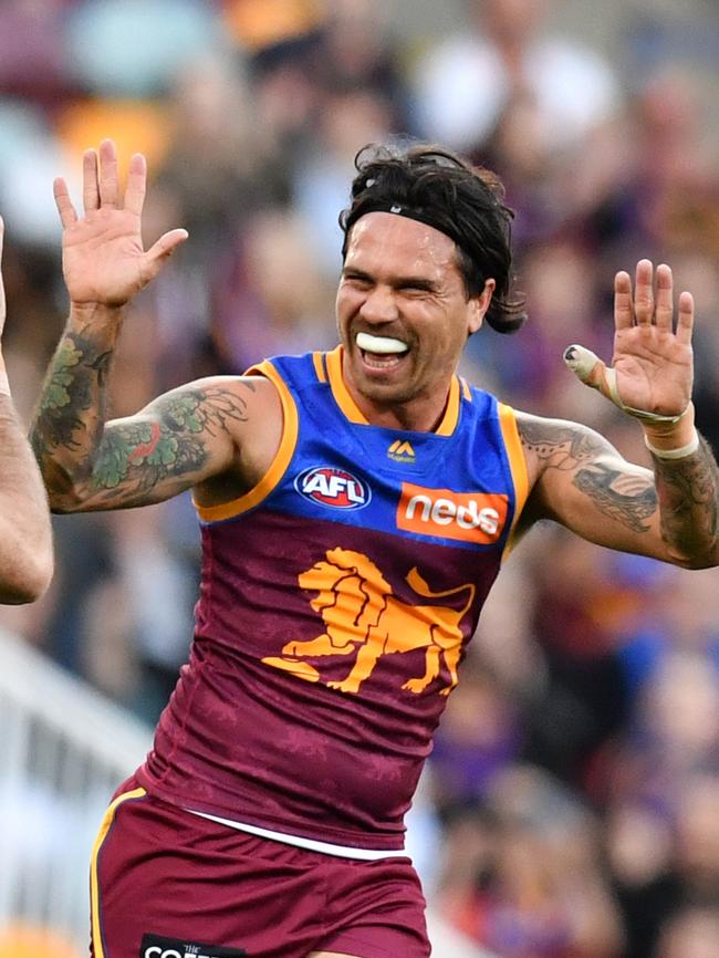 Allen Christensen is enjoying a strong season for top-two side Brisbane. Picture: AAP Image/Darren England.