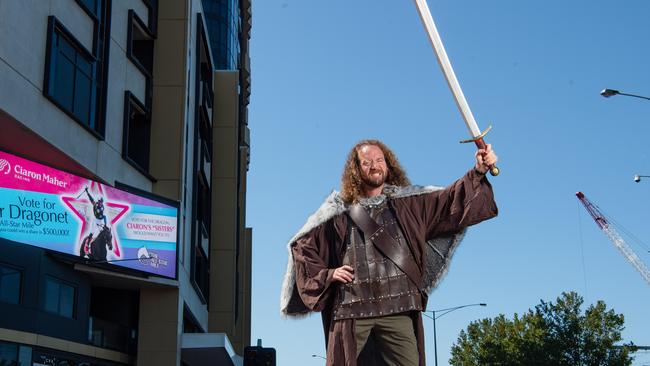 Ciaron Maher is vying for Sir Dragonet to earn a spot on the field of the 2021 All-Star Mile Race. Picture: Jason Edwards