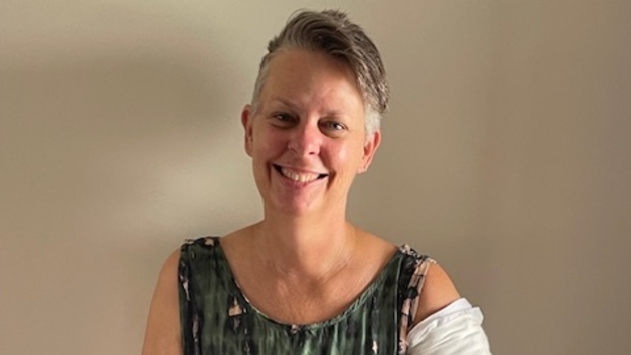Thursday Island nurse Melissa Haydock contracted lymphedema, a chronic condition that causes limb swelling and disrupts normal bodily functions, as a side effect from life-saving cancer treatment. Picture: Supplied