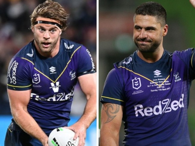 Welch and Bromwich are set to captain the Storm this season. Image: Getty