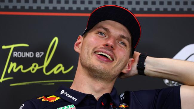 Max Verstappen was all smiles after posting his 65th career win