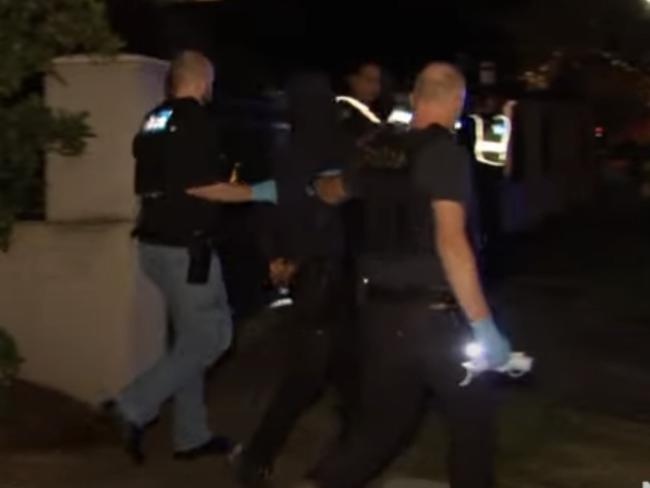A teen was sentenced to four months in detention over the home invasion. Picture: 7NEWS