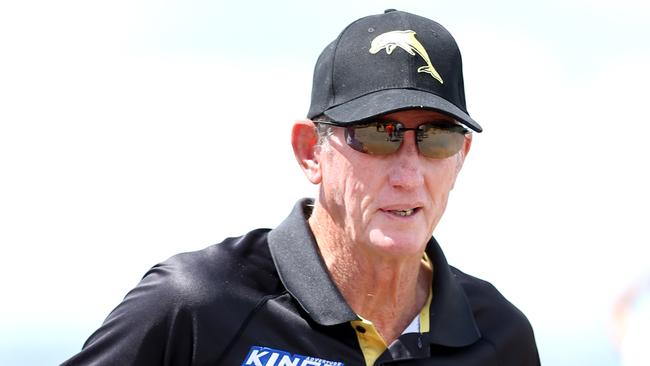 Wayne Bennett, Head coach from the Dolphins, at the clubs Foundation Membership Launch  at Mt Coot-Tha, Wednesday 16th March 2022 - Photo Steve Pohlner