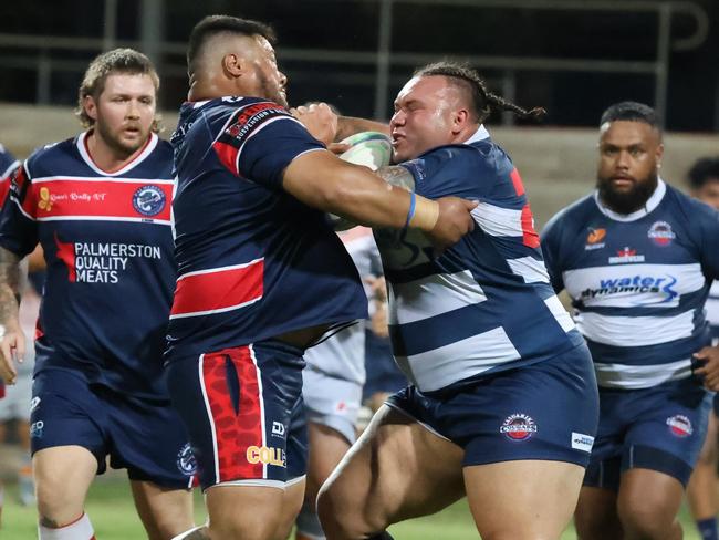 NTRU Round 4 A-Grade match between the Palmerston Crocs and Casuarina Cougars. Picture: From The Sideline Sports Photography.