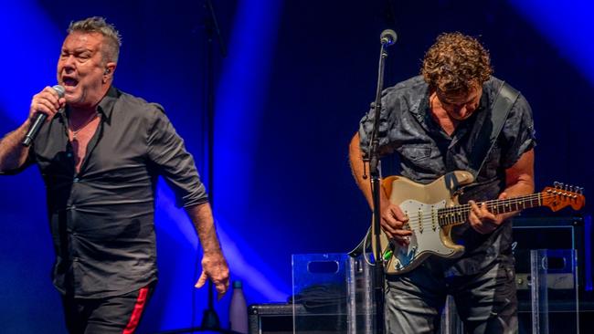 Jimmy Barnes was in full flight with Cold Chisel at Rochford Wines. Picture: Shotz By Jackson.