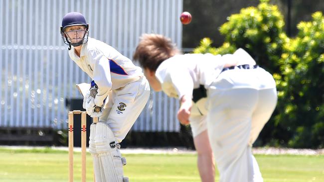 Marist College Ashgrove batsman James Brandon. Picture, John Gass