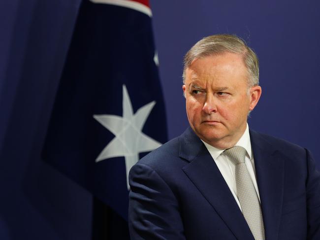 Labor leader Anthony Albanese has called for Scott Morrison to ‘get his backbench in line’. Picture: NCA NewsWire / Gaye Gerard