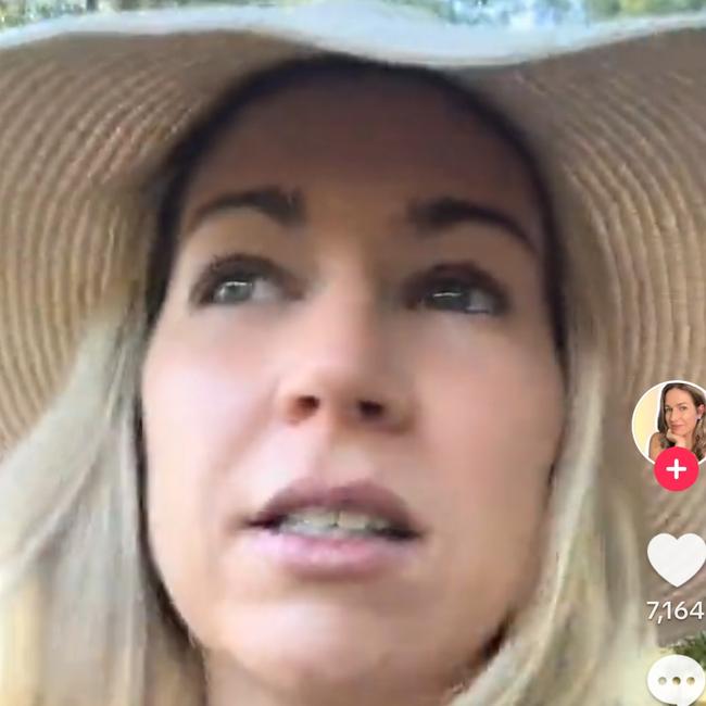 A Queensland teacher has tearfully revealed why she quit the profession. Picture: TikTok