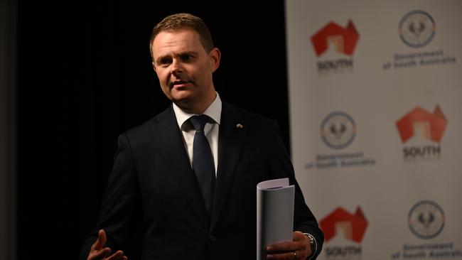 Treasurer Stephen Mullighan has revealed authorities are gravely concerned at the project being at ‘significant risk’ of failure. Picture: NCA NewsWire / Naomi Jellicoe