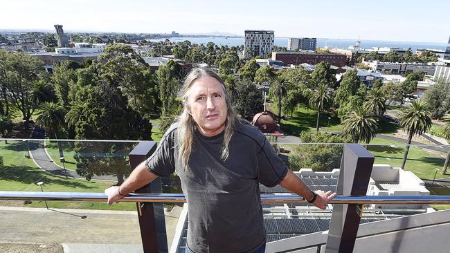 Tim Winton recently gave a speech outlining his views on toxic masculinity. (Pic: Alan Barber)