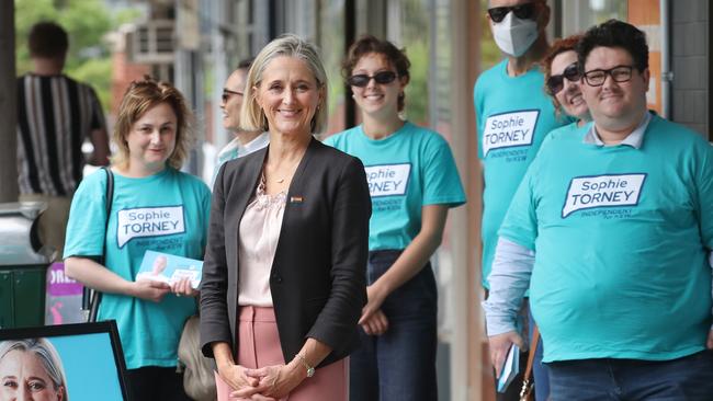 Teal independent candidate for Kew Sophie Torney. Picture: NCA NewsWire / David Crosling