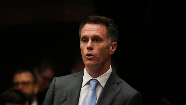 SYDNEY, AUSTRALIA - Newswire Photos - MAY 15: NSW Premier Chris Minns speaks during question time at New South Wales Parliament House in Sydney. Picture: NCA Newswire / Gaye Gerard