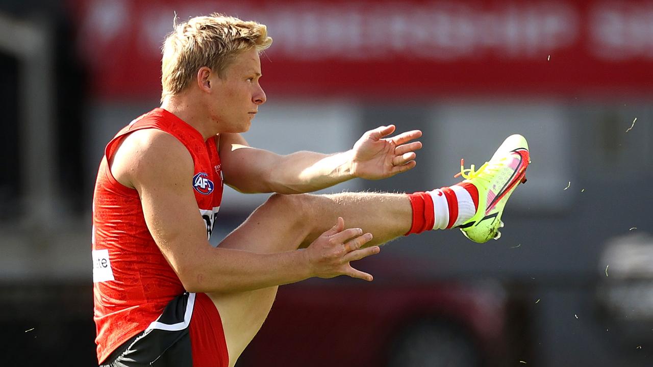 Isaac Heeney is shaping as a top-six forward.
