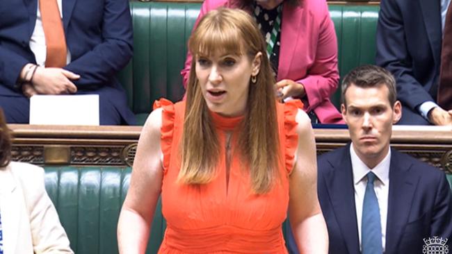 Angela Rayner will deputise for the prime minister while he is on holiday. Picture: AFP