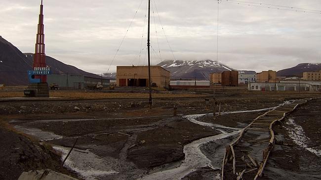 Old drab buildings are the star attraction in Pyramiden. Picture: Flickr Neil Banas