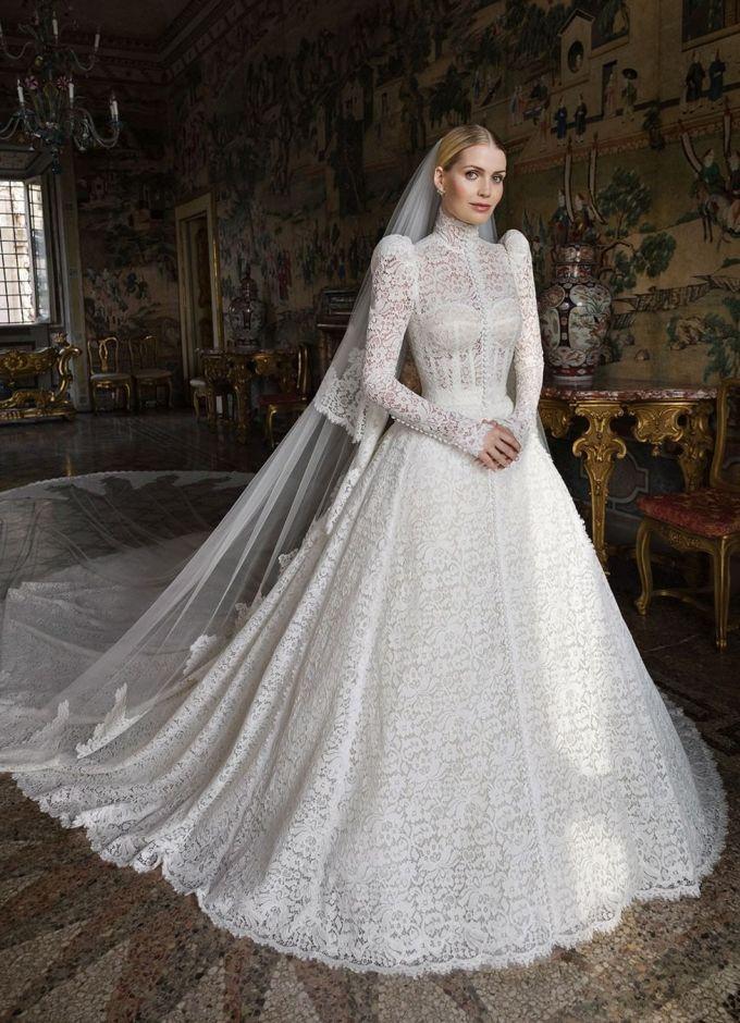 See Lady Kitty Spencer's 5 Dolce & Gabbana wedding gowns - Vogue Australia