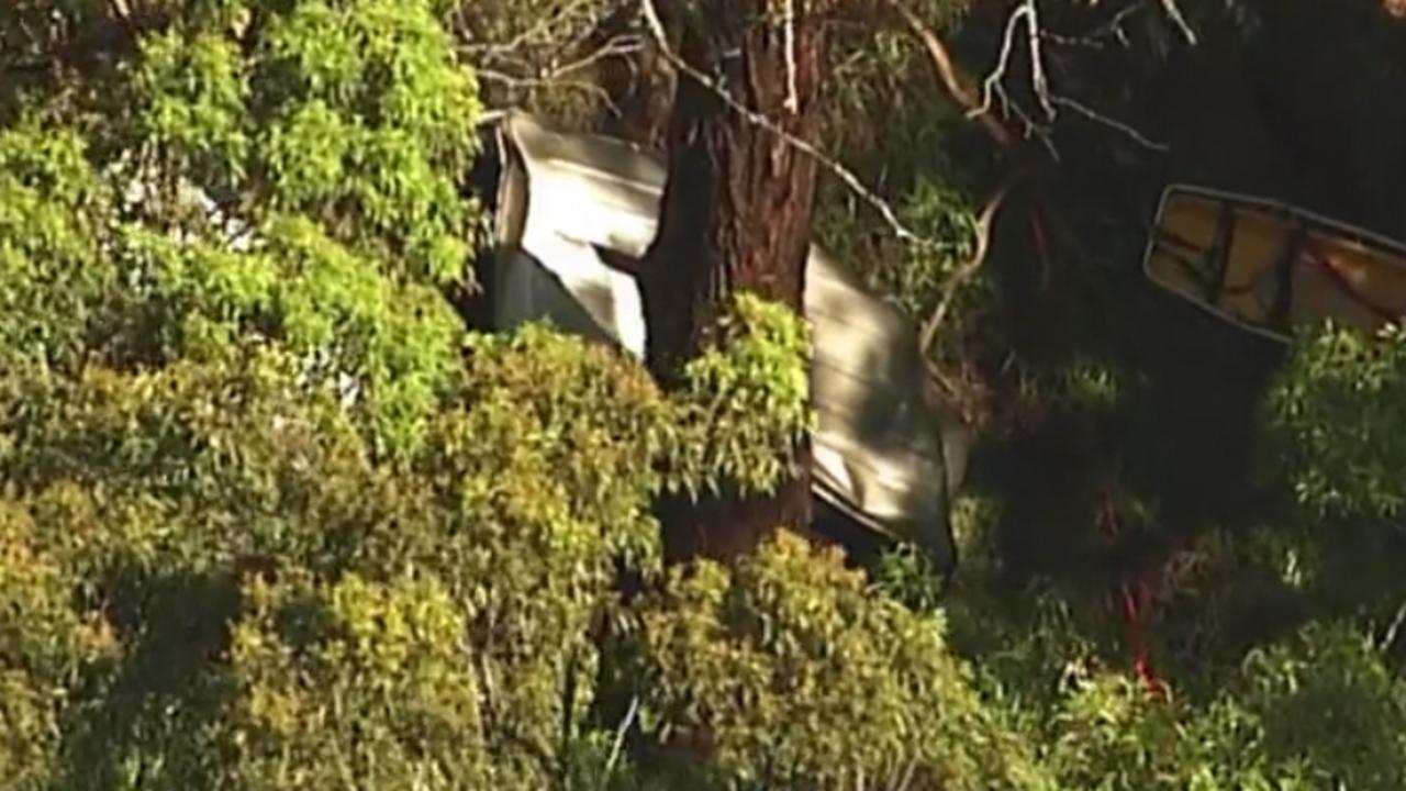 Tamborine Mountain Man seriously injured after vehicle believed to have fallen 100m down cliff