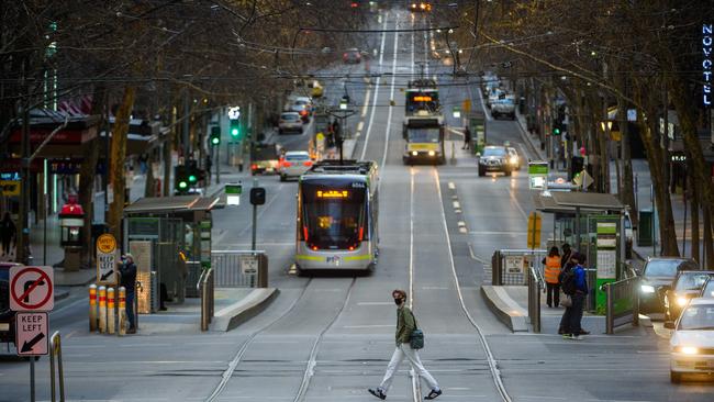 Melbourne business must have a Covid-safe plan. Picture: Jay Town