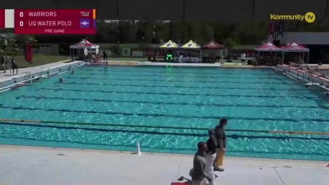 Replay: Warriors v UQ Water Polo (Mens)—Water Polo Queensland Premier League Week 3