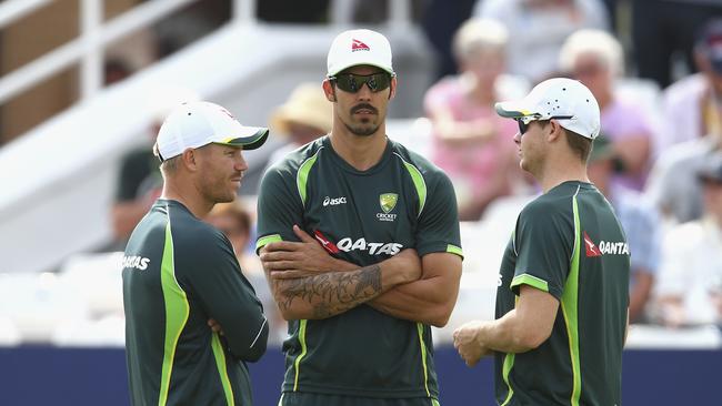 Warner doesn’t understand why Johnson keeps coming after him. (Photo by Ryan Pierse/Getty Images)