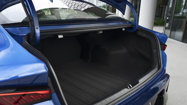 The Kia K4 GT-Line has boot space of 460L, but the opening is small.