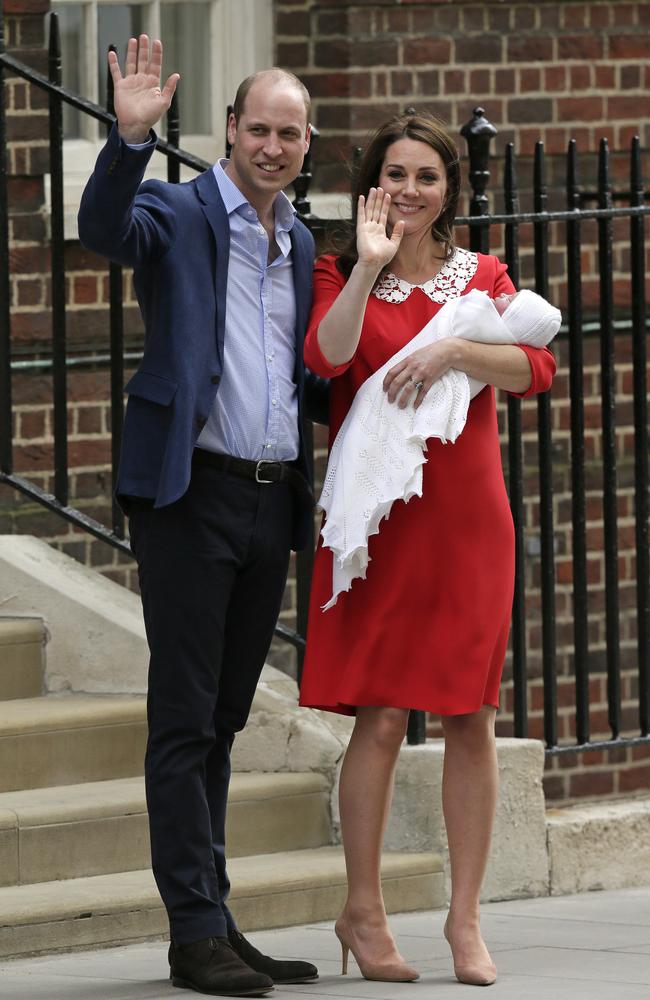 Smile. Wave. Repeat. Picture: Tim Ireland/AP